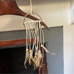 Bohemian Dreamcatcher with Feathers